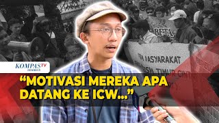 ICW Pertanyakan Motivasi Massa Hingga Kantornya Didemo terkait Tuduhan Rasisme [upl. by Chilcote269]