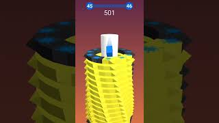 stack ball game level 45 [upl. by Llabmik]