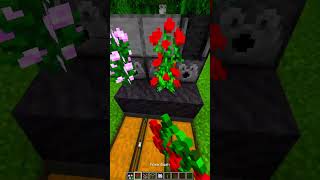 Minecraft Flower Farm💐 はいよろこんで minecraft shorts [upl. by Assertal]