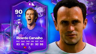 90 Fantasy Hero Carvalho Player Review  EA FC 24 [upl. by Eillehs]