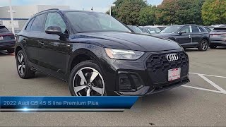 2022 Audi Q5 45 S line Premium Plus Sport Utility Livermore Pleasanton Dublin Tracy Fremont San [upl. by Wynnie]