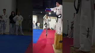 Salto en Alto 🛑 🤩 jump short taekwondo [upl. by Yebot597]