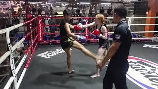 Niamh O Donoghue  Full muay Thai rules  Chiang Mai [upl. by Llewen235]