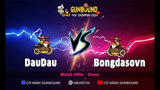 GUNBOUND  DauDau vs Bongdasovn Solo Boomer Gunbound 2024 [upl. by Olyhs]