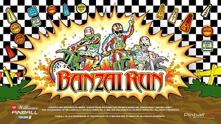 Willliams™ Pinball Volume 8  Banzai Run™ Announcement Trailer [upl. by Hacissej]