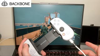 Using the Backbone Controller as a WIRED controller for PC and Mac [upl. by Idola]