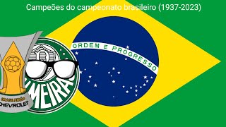 TRAILER Campeões do campeonato Brasileiro 19372023 [upl. by Leese]