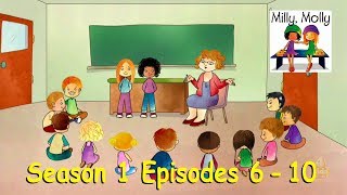 Milly Molly  Season 1 Episodes 6  10 [upl. by Atir896]