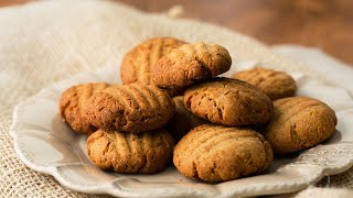 Biscotti integrali al miele  Per una colazione leggera [upl. by Eahs]