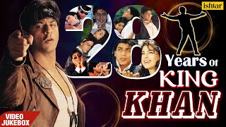 Songs Of Shah Rukh Khan  VIDEO JUKEBOX  28 Years of King Khan  Songs Of SRK  90s Songs [upl. by Loleta]