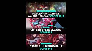 Top 37 Anime  season 2 upcoming  release date  Best Anime 2024 Upcoming  All Anime 20242025 [upl. by Aisac806]