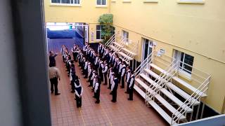 HIMNO NACIONAL MEXICANO ENSAYO COLEGIO LA SALLE [upl. by Guerra]