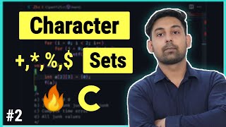 Character Set in C language  Full Lecture Explain In Hindi  By Nirbhay Kaushik [upl. by Lzeil]