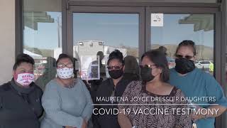 Tribal COVID19 Vaccine Testimony  Nevada Tribal Members RSIC Washoe amp Washoe Tribe [upl. by Farland]