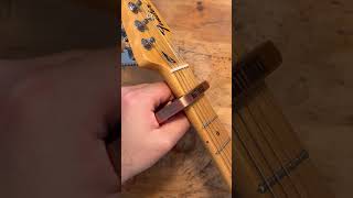 1 Minute DIY guitar setup Fender Stratocaster Full video guide on my channel guitar [upl. by Sabba]