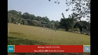 Live Cricket Match  Marines vs Tatra  15Nov24 1034 AM 20 overs  Individual match  CricHeroes [upl. by Paugh]