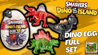 SMASHING ZURU SMASHERS DINO ISLAND DINO EGGS [upl. by Llehsem976]