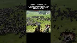 Seeing 2 armies clash in Bannerlord is something everyone has to witness at least once [upl. by Yrrak]