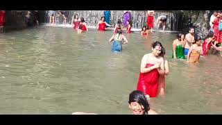 Open holy bath  Ganga snan  salinadi mela bathing  2023 2079 [upl. by Trebeh]