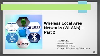 Wireless Local Area Networks IEEE 80211  PART 2 [upl. by Nerreg]