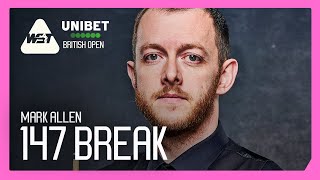 Allen Makes Fourth Career MAXIMUM 🔥  Unibet British Open 2024 [upl. by Elleinnod895]