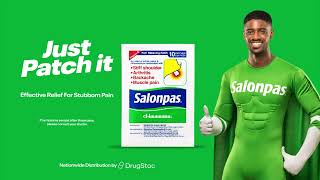 Salonpas TVC 6 secs  Patch Application [upl. by Laurena]