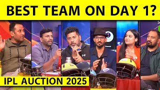 🔴DAY 1 IPL AUCTION SUMMARY RCB SMART PICKS BEST XI FOR CSK amp MI DELHI PUNJAB SRH LSG SOLID TEAMS [upl. by Greggs832]