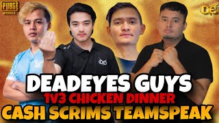 1v3 CHICKEN DINNER  DeadeyesOfficials TEAMSPEAK  ft shifusir SGxAJ [upl. by Alliuqet]