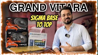 Grand Vitara Sigma Modifications  Top Gear Premium Rust Interior  Blaupunkt Santa Rosa 985  Hertz [upl. by Ahsatin]