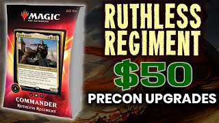 Ruthless Regiment Precon 50 Budget Upgrade  Precon PowerUp [upl. by Haimaj]