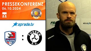 06102024  Pressekonferenz  Heilbronner Falken vs EV Füssen [upl. by Franciskus]