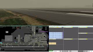 EGKKGND  Gatwick Ground  Vatsim UK ATC  2502  Towerview Part 4 [upl. by Ahoufe]