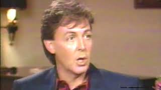 Paul McCartney Interview 1985 ポール・マッカートニー [upl. by Yngiram]