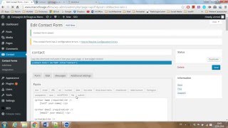 Contact Form 7 not sending emails resolve the problem [upl. by Ynavoeg]