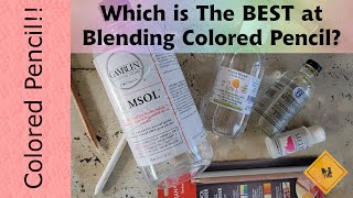 The BEST way to blend colored pencils [upl. by Mauretta479]