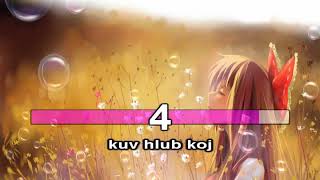 Puas Nco Kev Sib Hlub Instrumental  Lyrics  Maiv Muas [upl. by Averat]