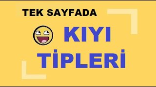 SADECE 5 DAKİKADA coğrafya KIYI TİPLERİni öğrenin Hafıza Teknikleri 28 [upl. by Enilrad]