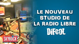 Les premiers pas dans le nouveau studio de la LaRadioLibre [upl. by Bronny]