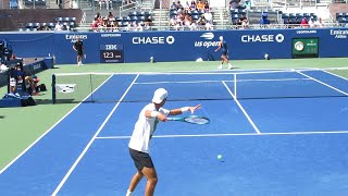 Tensions Rise in Holger Rune vs Karen Khachanov Practice [upl. by Kajdan]