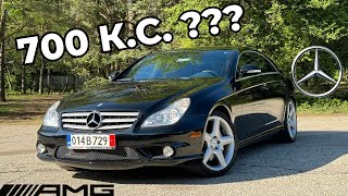 Mercedes CLS 55 AMG Истинско ЧУДОВИЩЕ POV Тестдрайв [upl. by Eveiveneg]