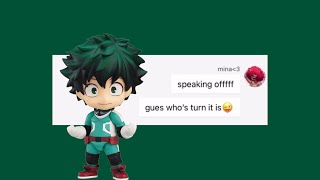 Mina exposes TikToks MHA  Deku [upl. by Ekez]