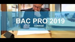 امتحان وطني 2019 BAC Pro Fabrication Mécanique [upl. by Haramat229]