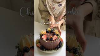 Chocolate 🍫 cake🎂 with Chocolate Frosting [upl. by Aidiruy]