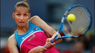 BREAKING NEWS Karolina Pliskova fined fourdigit amount after smashing umpires chair in Rome [upl. by Asirak]