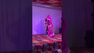 beautiful ghoomar on jalla sain😍😍folk songwedding Rajputana baisa ghoomar [upl. by Akimahc869]