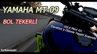 YAMAHA MT09  Davetiye x Ölümle Yaşam Arasında  Uzi x Mavi Gri motorcycle edit [upl. by Otineb]