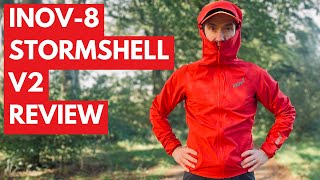 Best Waterproof Running Jacket  INOV8 STORMSHELL V2  Review [upl. by Bergeron63]