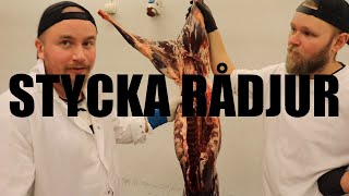 Hur Man Styckar Ett Hel Rådjur  Snacka Kött [upl. by Introc]