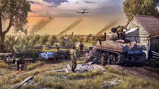 Allied advance halted by Elite Panzer Division  Gates of Hell Liberation [upl. by Yadnus]