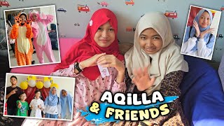 Aqilla amp Friends  Language Fair Di Sekolahku 🤣 Aqillas Diary [upl. by Adler]